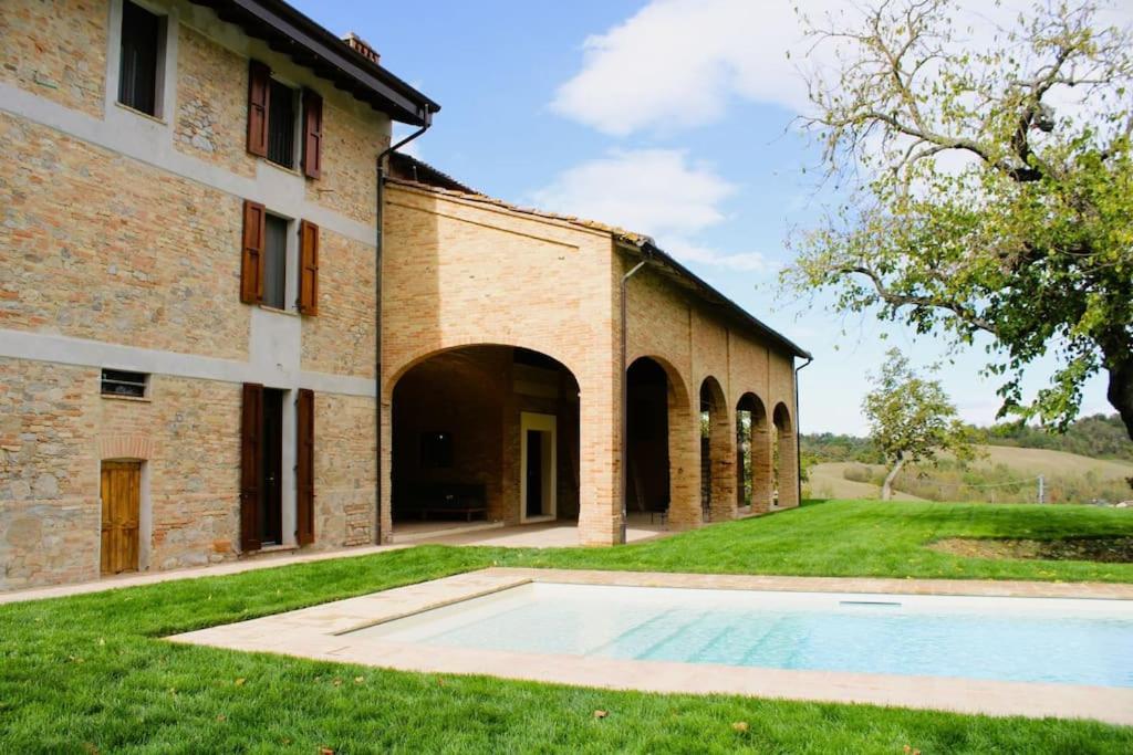 Villa Finetta - Tabiano Castello Country Villas Сальсомаджоре-Терме Экстерьер фото